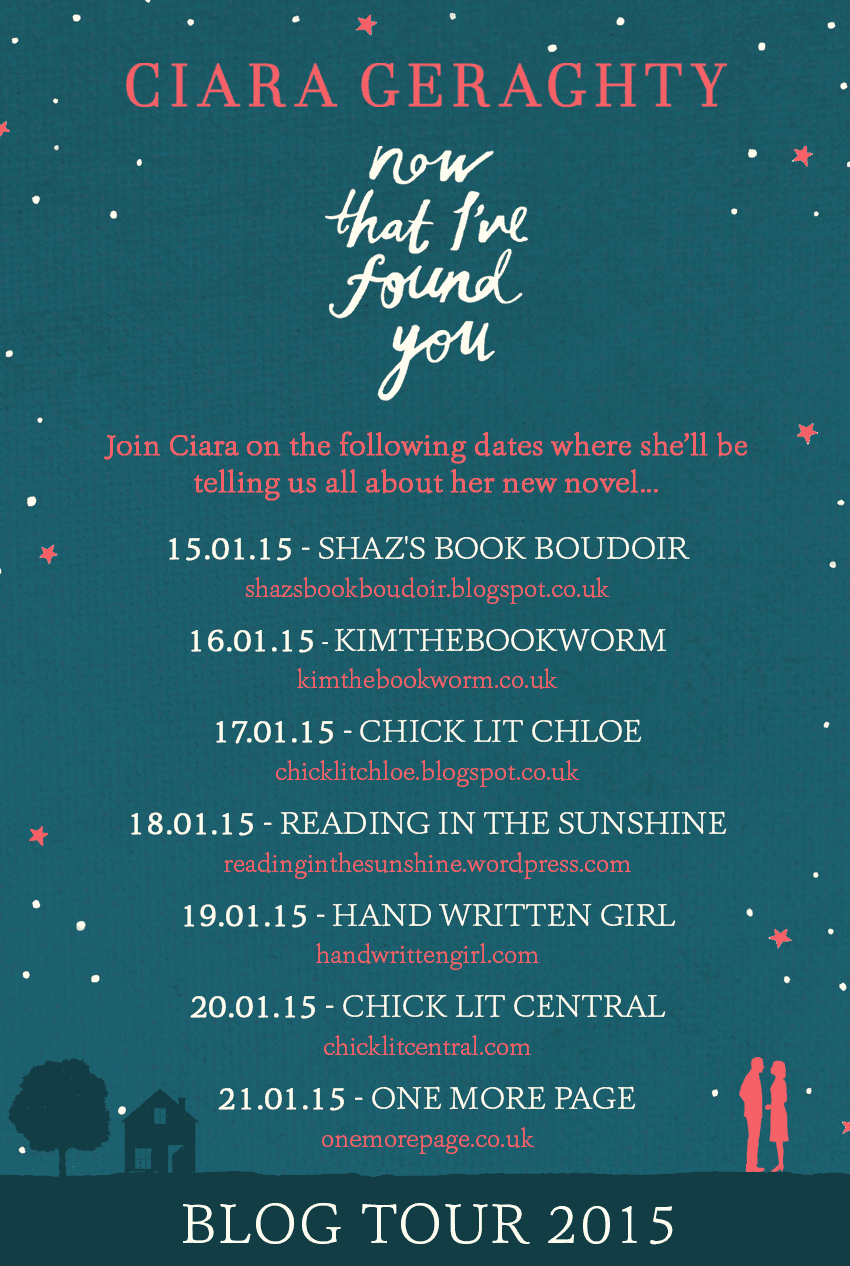 'Now That I've Found You Book Tour