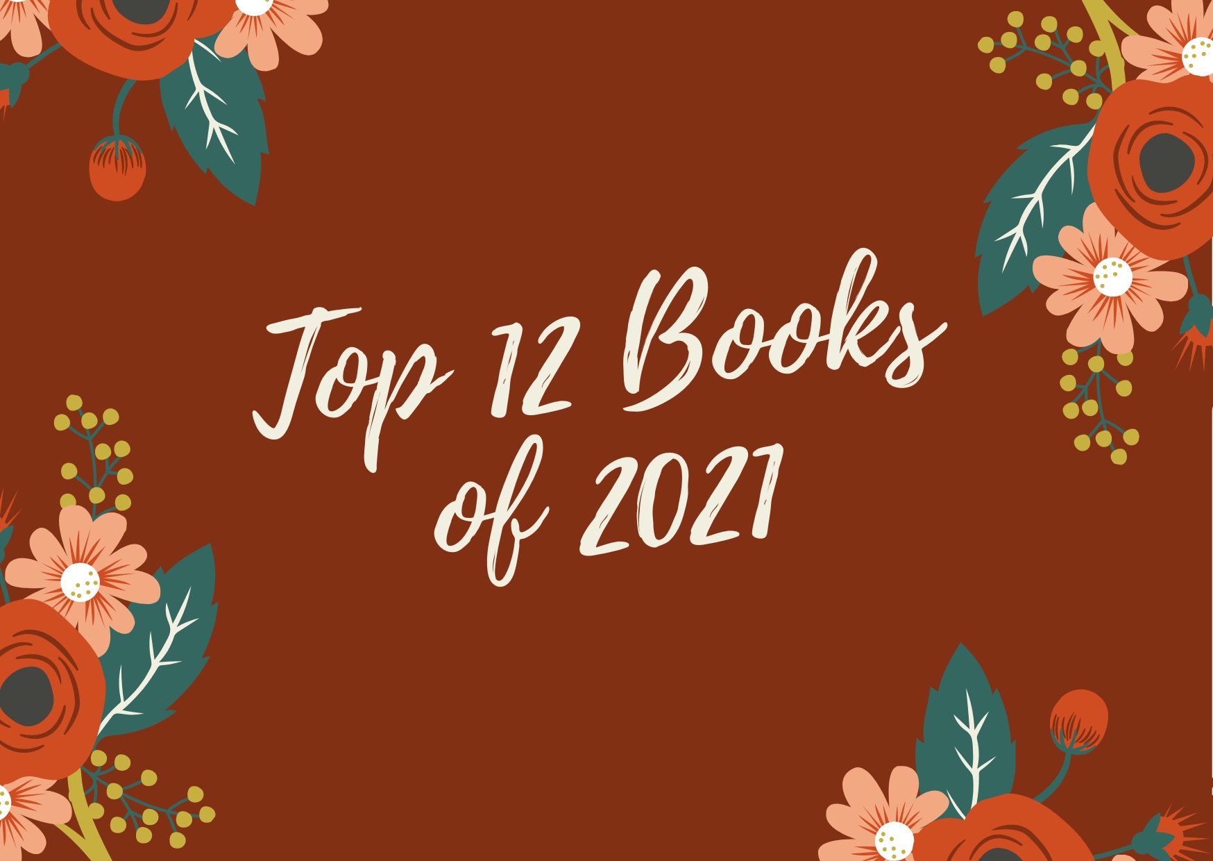 Handwritten Girl's Top 12 Books of 2021
