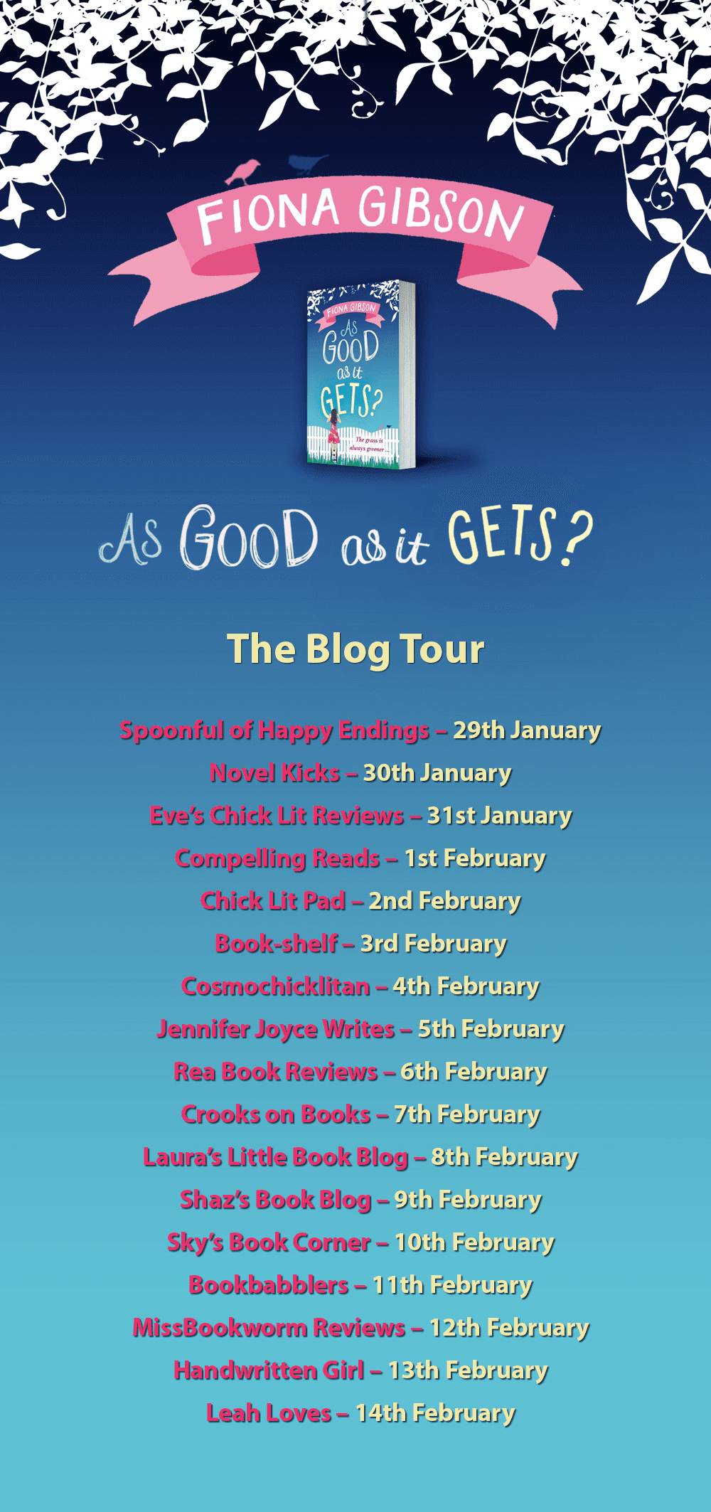 'As Good As It Gets Book Tour?