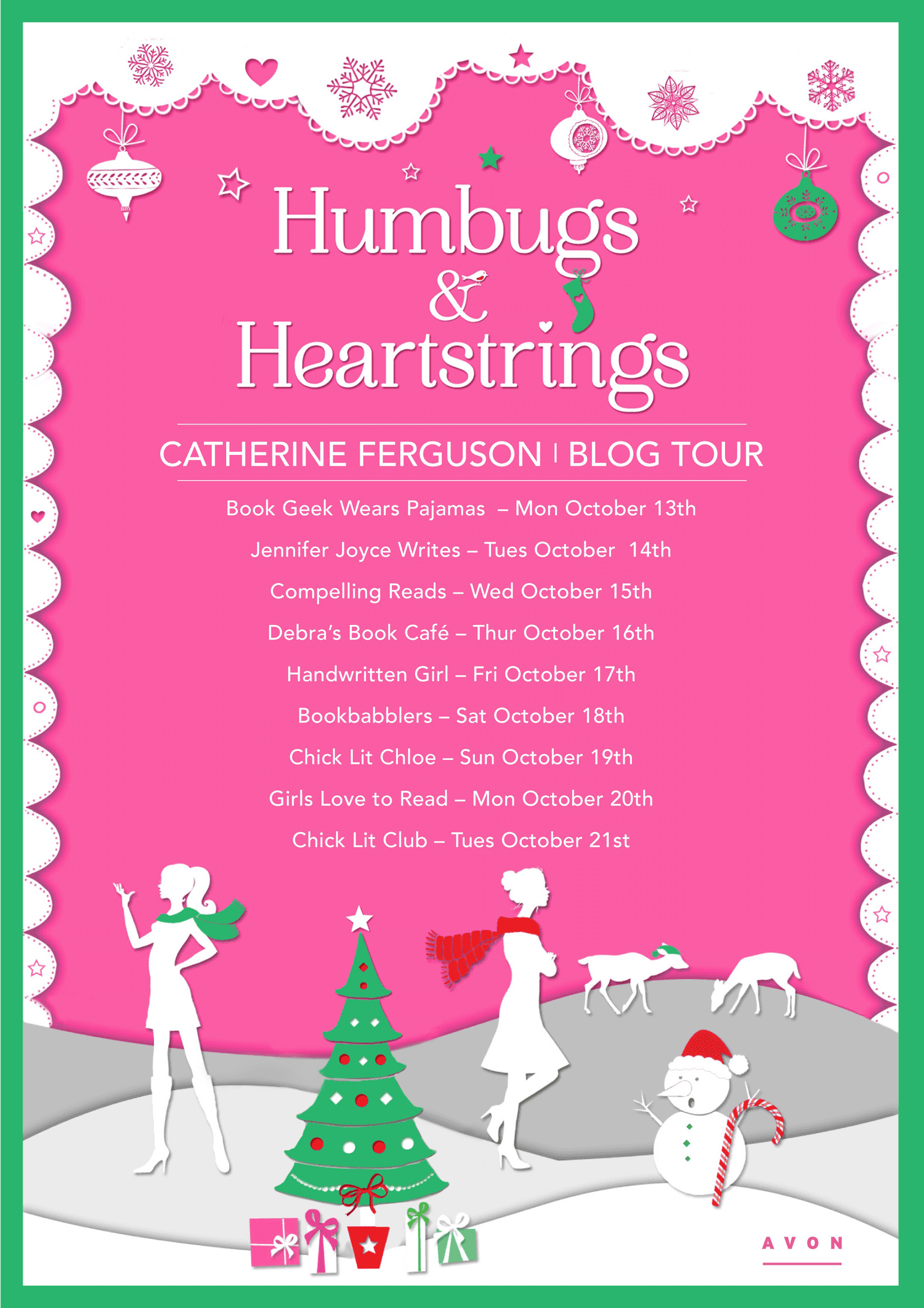 'Humbugs & Heartstrings Book Tour
