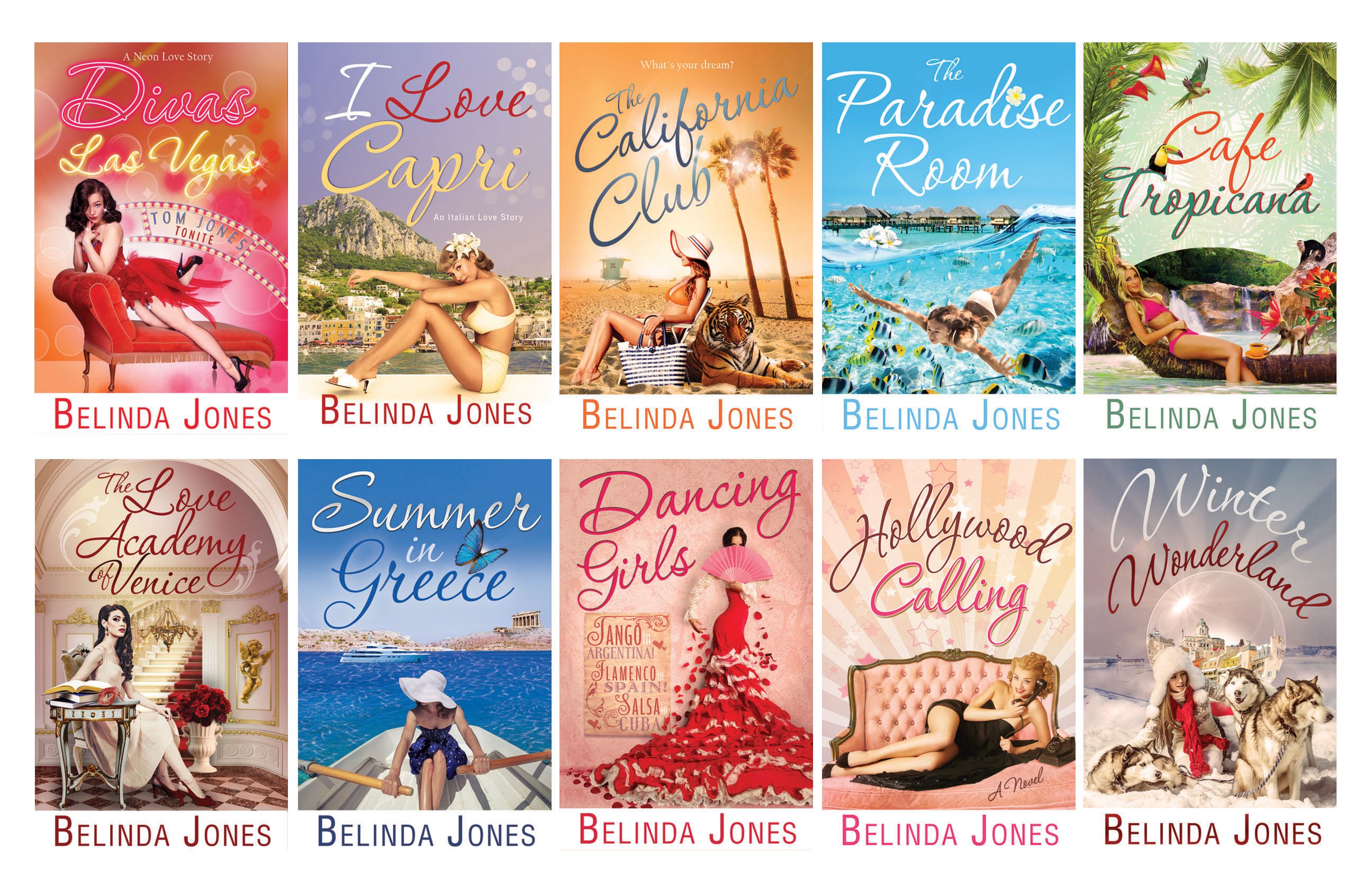 'Belinda Jones Book Covers